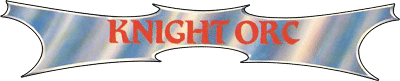 Knight Orc logo for Commodore 64